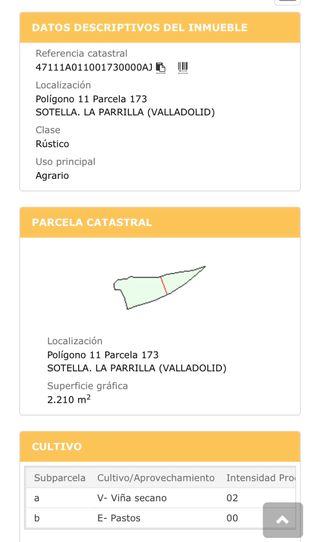 Terreno Agrario cerca del pueblo