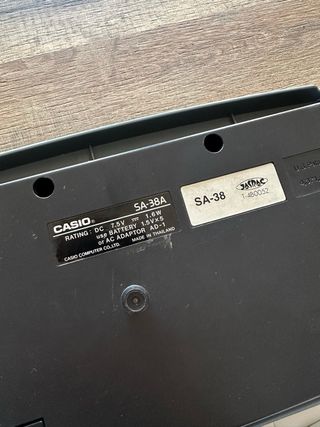 Teclado Casio SA-38