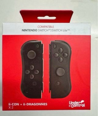 Mandos Nintendo Switch negros