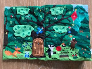 libro pop up de tela