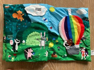 libro pop up de tela