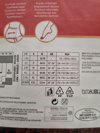 Collant Golden Lady 20den M