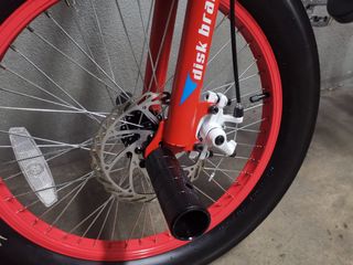 Bici bmx freno disco rotor nueva