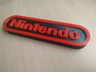 Letrero Nintendo 3D