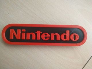 Letrero Nintendo 3D