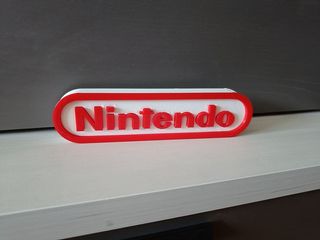 Letrero Nintendo 3D