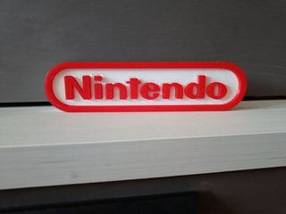 Letrero Nintendo 3D