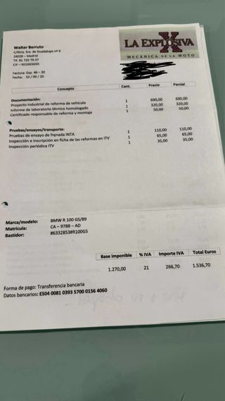 BMW R100 GS AÑO 1989 capricho