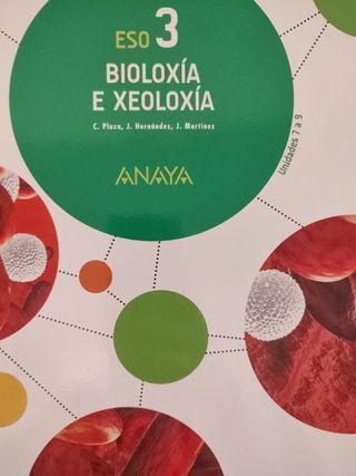 Bioloxía e Xeoloxía, ESO3 (3 libros)