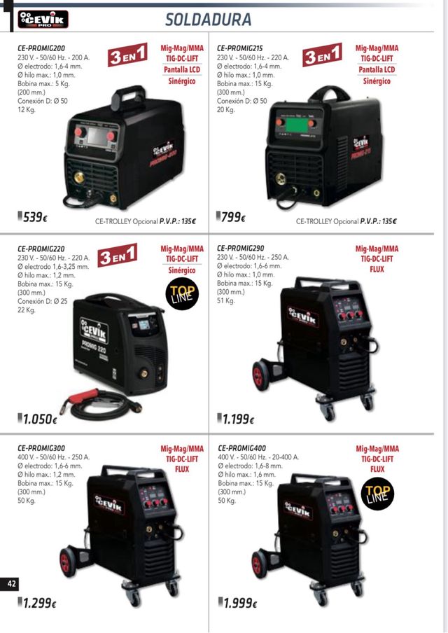 INVERTER MMA 160A+PANTALLA ELEC. CEVIK