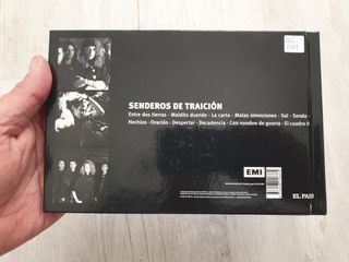 HEROES DEL SILENCIO-SENDEROS DE TRAICIÓN-CD-LIBRO
