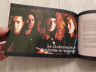 HEROES DEL SILENCIO-SENDEROS DE TRAICIÓN-CD-LIBRO