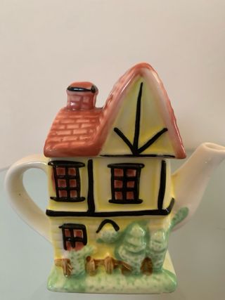 coppia di mini teiere da collezione