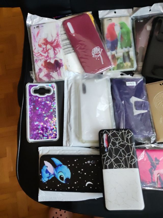 Fundas móviles varios modelos nuevas y cristales