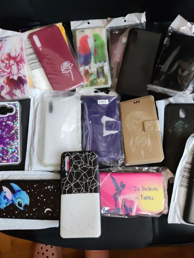 Fundas móviles varios modelos nuevas y cristales