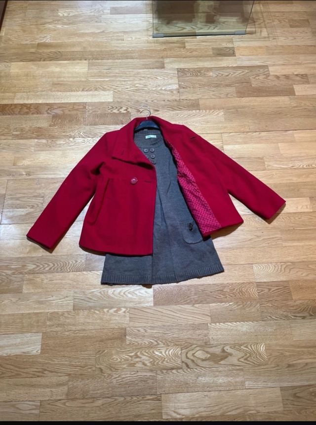 conjunto vestido y chaqueta talla 12 años