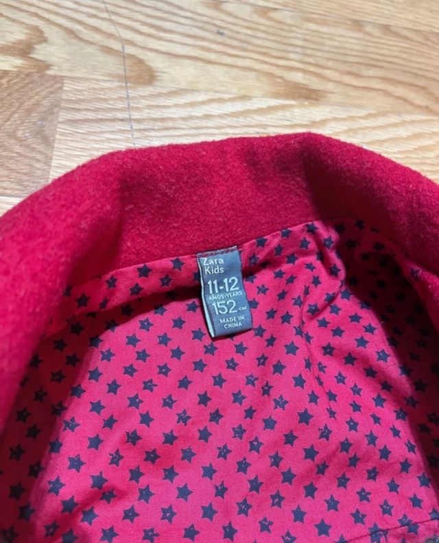 conjunto vestido y chaqueta talla 12 años