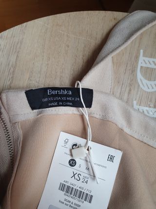 Vestido pichi antelina