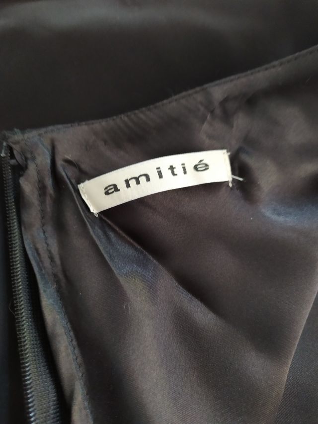 Falda negra "Amitié" talla 44