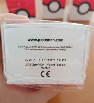 Pokemon Deck Box Original Sellado Deck Box Tcg