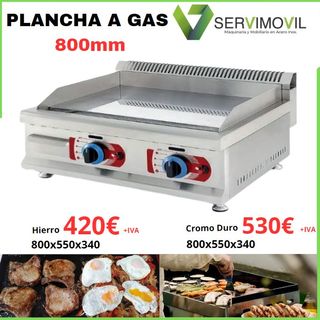 PLANCHA INDUSTRIAL A GAS 650