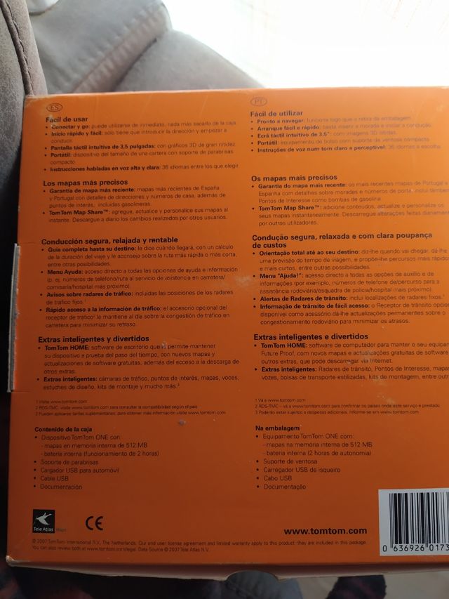 TomTom One. Spagna Portogallo