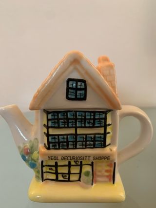 tre mini teiere da collezione