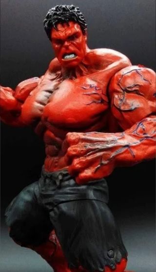 EL INCREÍBLE HULK ROJO GRANDE