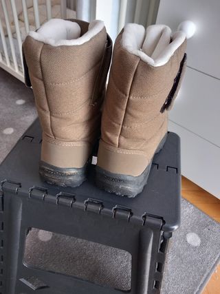 Botas nieve mujer marrones  Quechua T.37