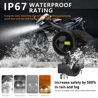 Faro moto antiniebla