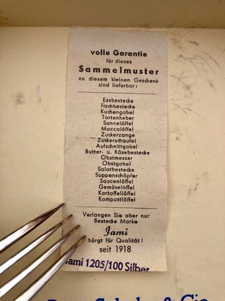 Cuberteria vintage. Germany