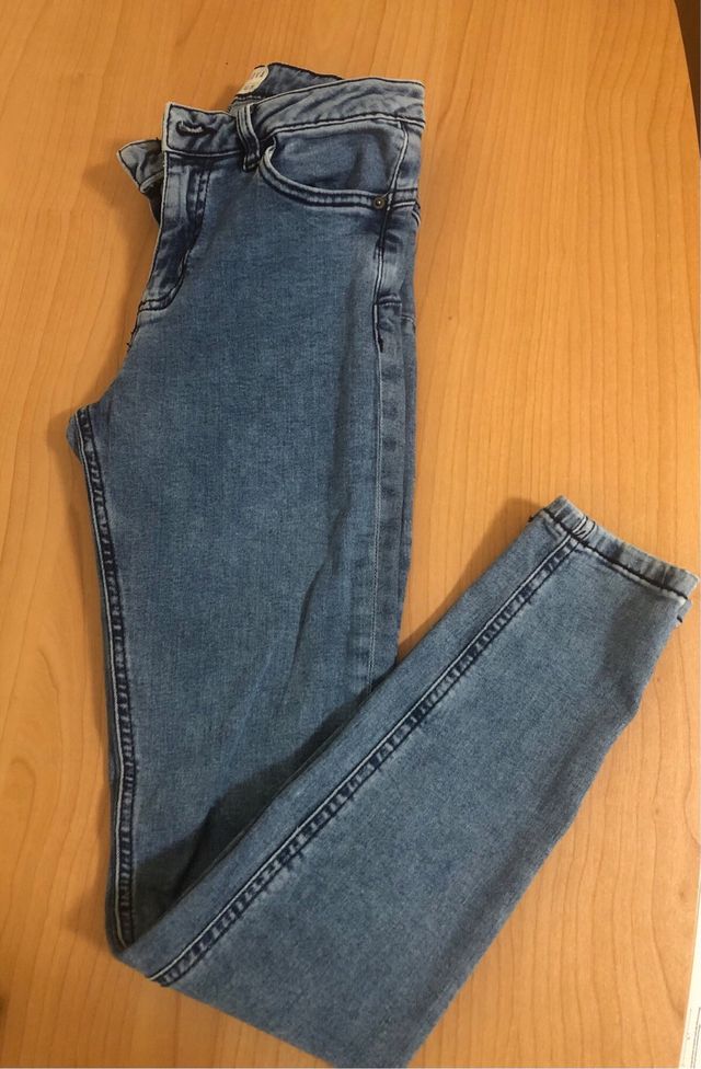 Jeans donna vita alta 40