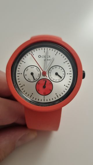 Reloj O Bag rosa