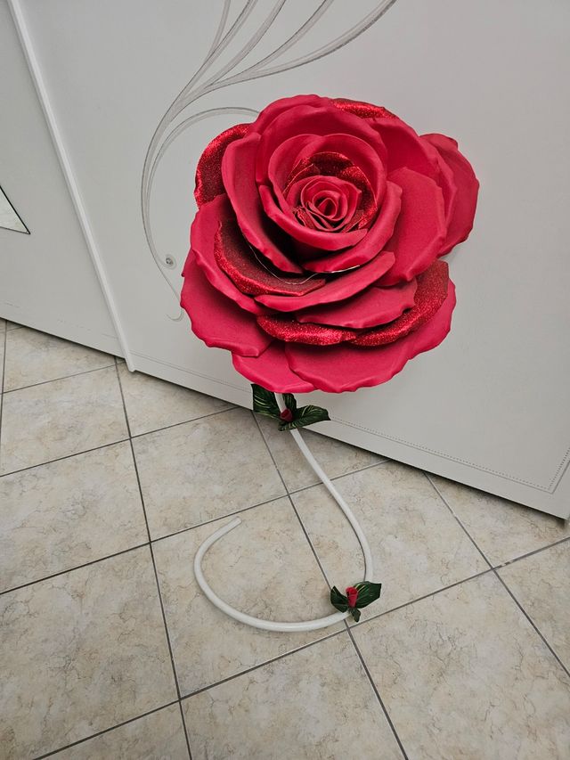 Rosa con luci molto particolare 