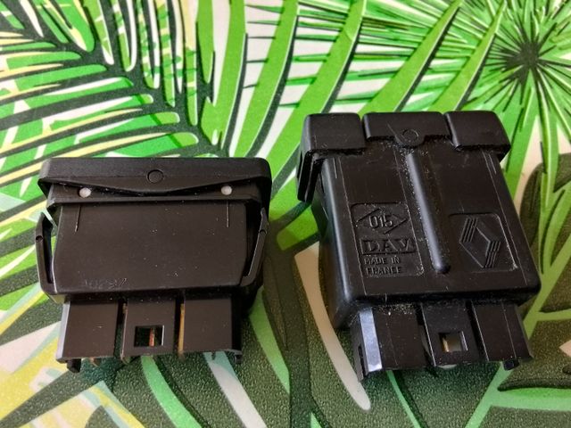 Botones elevaluna Saxo. Sube/baja de un solo toque