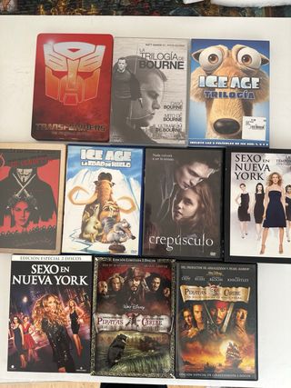Pack peliculas dvd