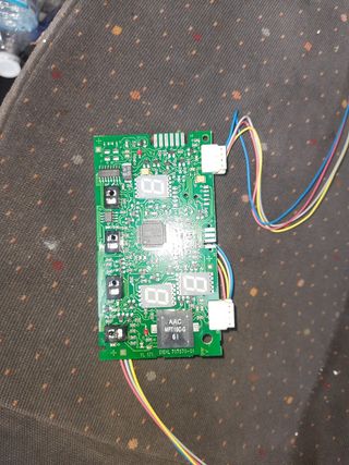 Placa de control electrónica