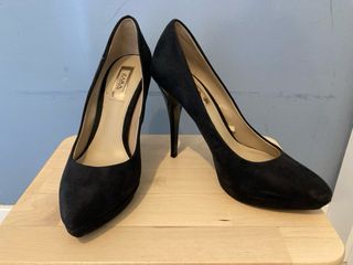 Zapatos de tacón zara ante negro t36