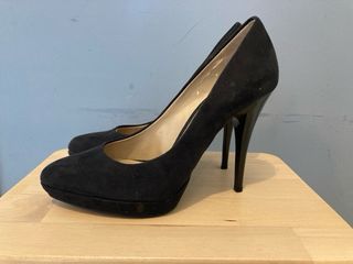 Zapatos de tacón zara ante negro t36
