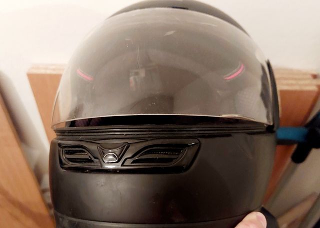 Manta guantes y casco moto