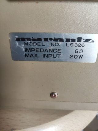 Pareja de altavoces Marantz