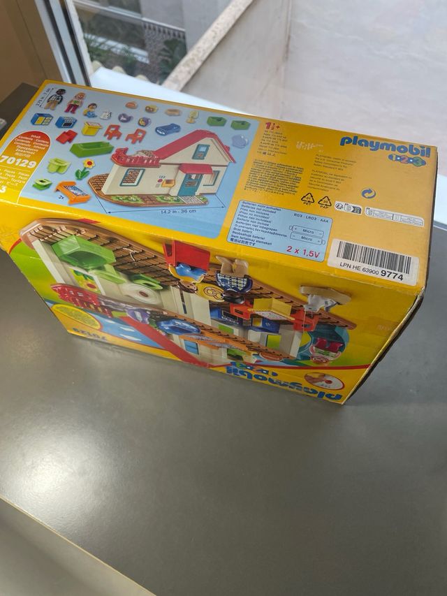 CAJA VACIA  70129 CASA PLAYMOBIL 123