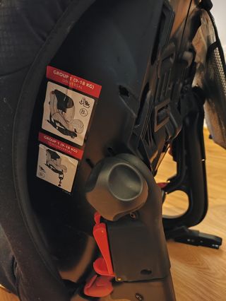Silla de coche bebé Isofix grupo 1 y 2