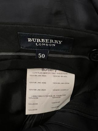traje caballero Burberry