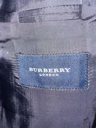 traje caballero Burberry