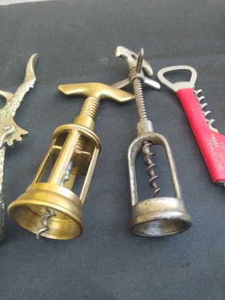 N 4 antichi cavatappi da collezione