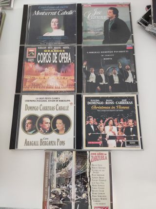 Pack CDs clasicos de la ópera y zarzuela
