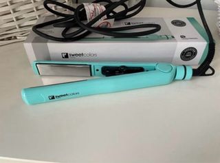 plancha de pelo de titanio.