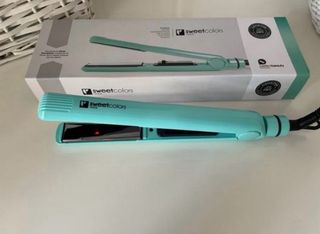 plancha de pelo de titanio.