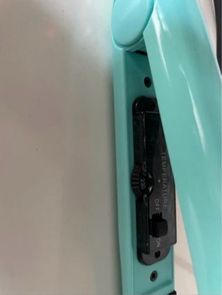 plancha de pelo de titanio.